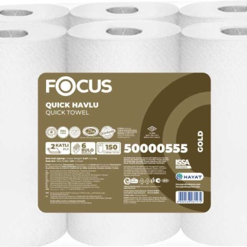 50000555 FOCUS GOLD QUİCK HAVLU 150M 1*6 