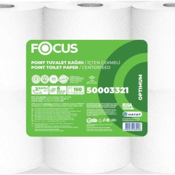 50004818 POINT XL İÇTEN ÇEKMELİ TUVALET KAĞIDI 250METRE 1*12 